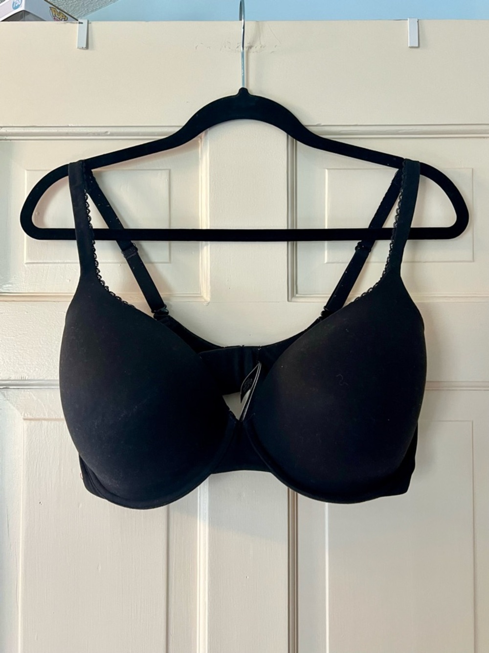 Victoria’s Secret Body by Victoria Lined Perfect Coverage Bra 36DDD Black